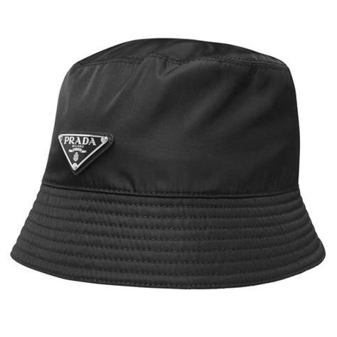 prada bucket hat leather|Men's Designer Beanies, Hats & Gloves .